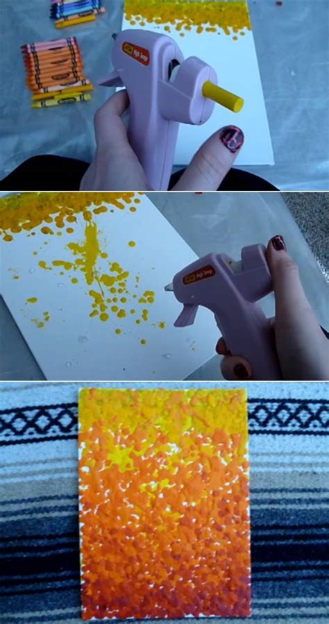 Transforming Ordinary Objects with Melted Glue Sticks: A Crafty Experiment